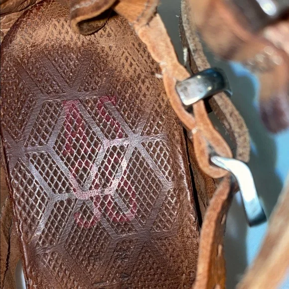 Brown Leather Women's Sandals